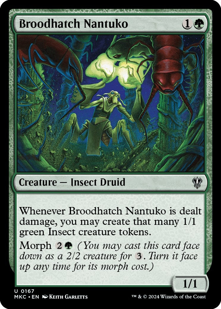 Image for Broodhatch Nantuko (167) (MKC) - Magic: The Gathering