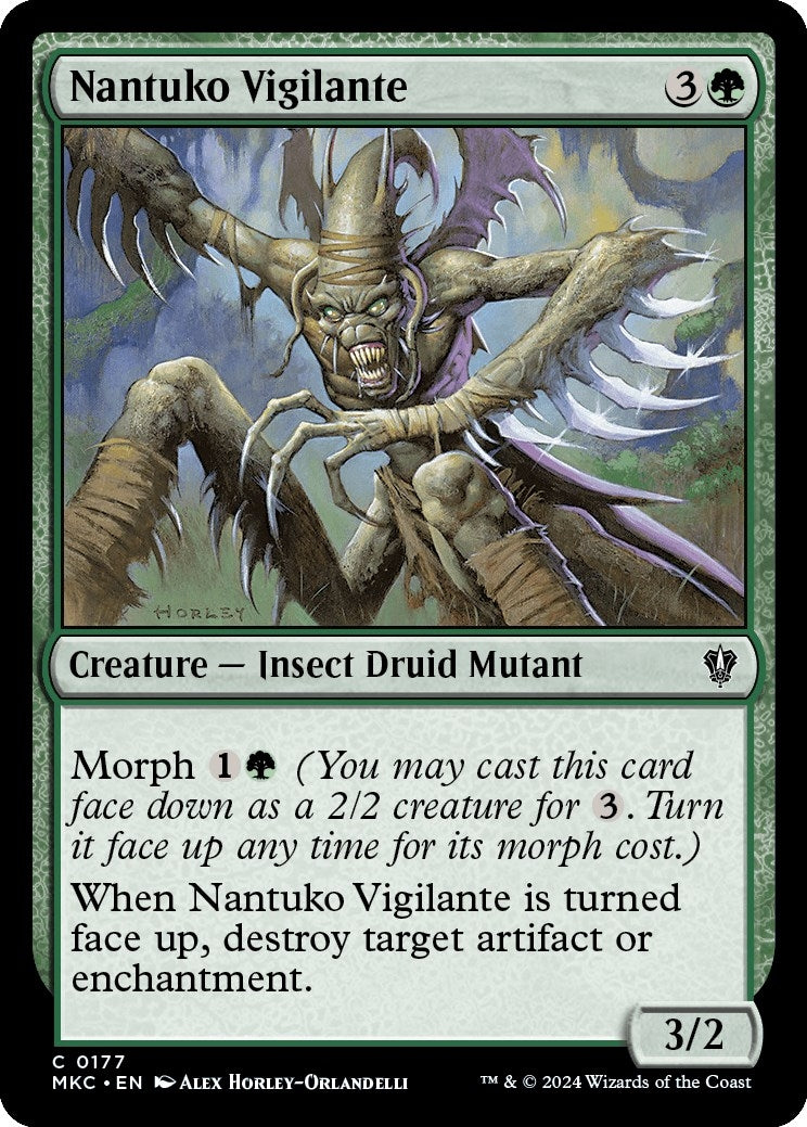Image for Nantuko Vigilante (177) (MKC) - Magic: The Gathering