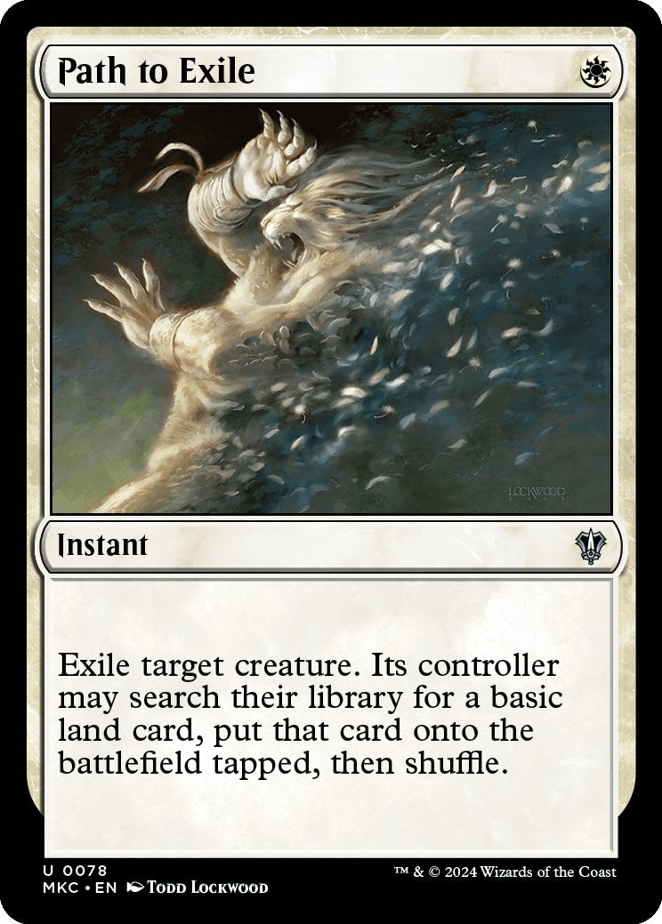 Image for Path to Exile (78) (MKC) - Magic: The Gathering