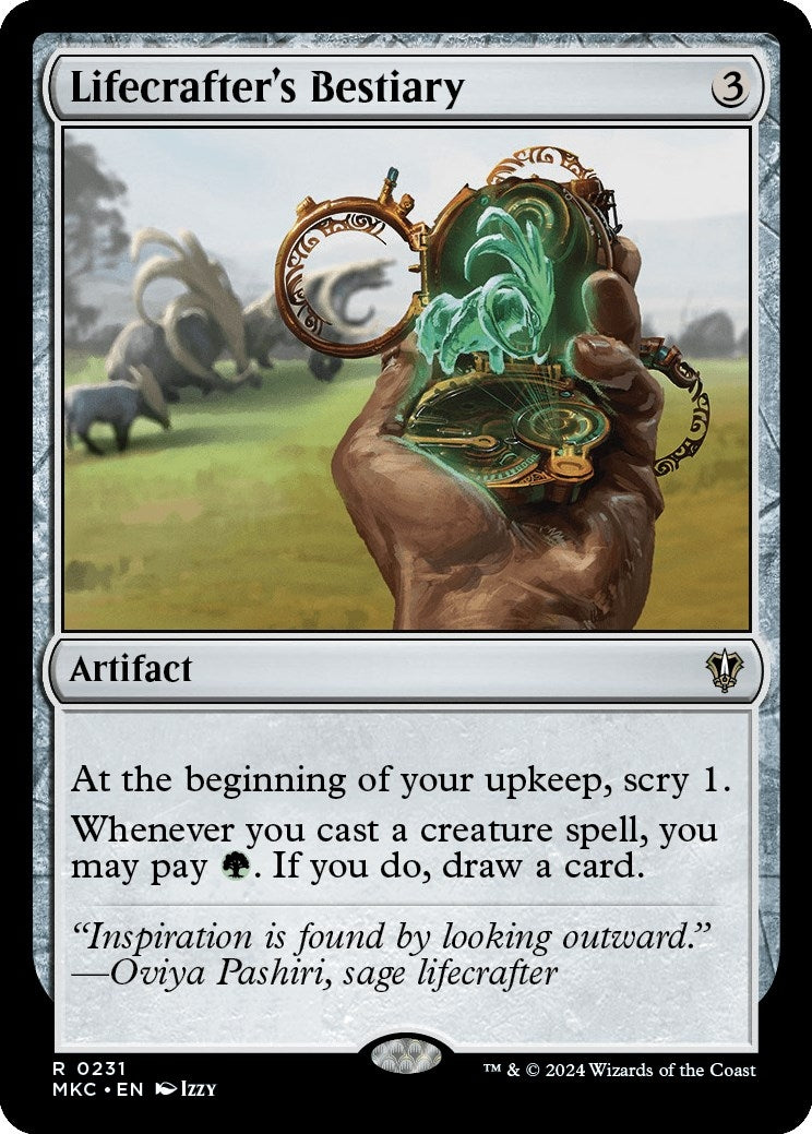 Image for Lifecrafter's Bestiary (231) (MKC) - Magic: The Gathering