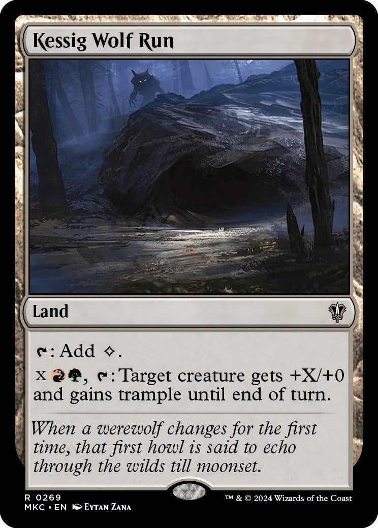 Image for Kessig Wolf Run (269) (MKC) - Magic: The Gathering