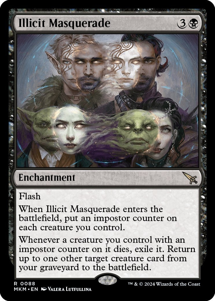 Image for Illicit Masquerade (88) (MKM) - Magic: The Gathering