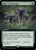 Image for Hide in Plain Sight (Extended Art) (410) (MKM) - Magic: The Gathering