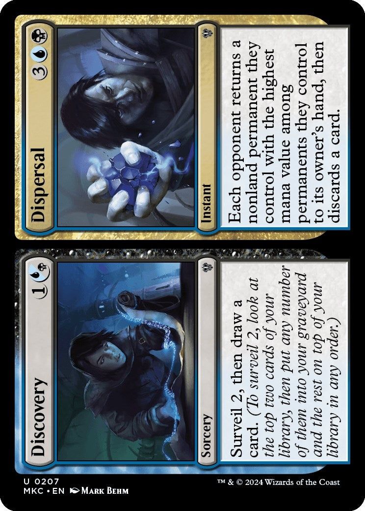 Image for Discovery // Dispersal (207) (MKC) - Magic: The Gathering