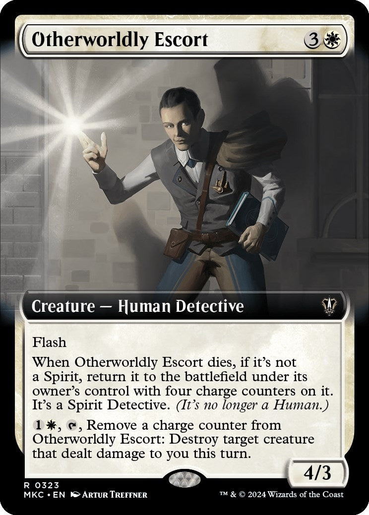 Image for Otherworldly Escort (Extended Art) (323) (MKC) - Magic: The Gathering
