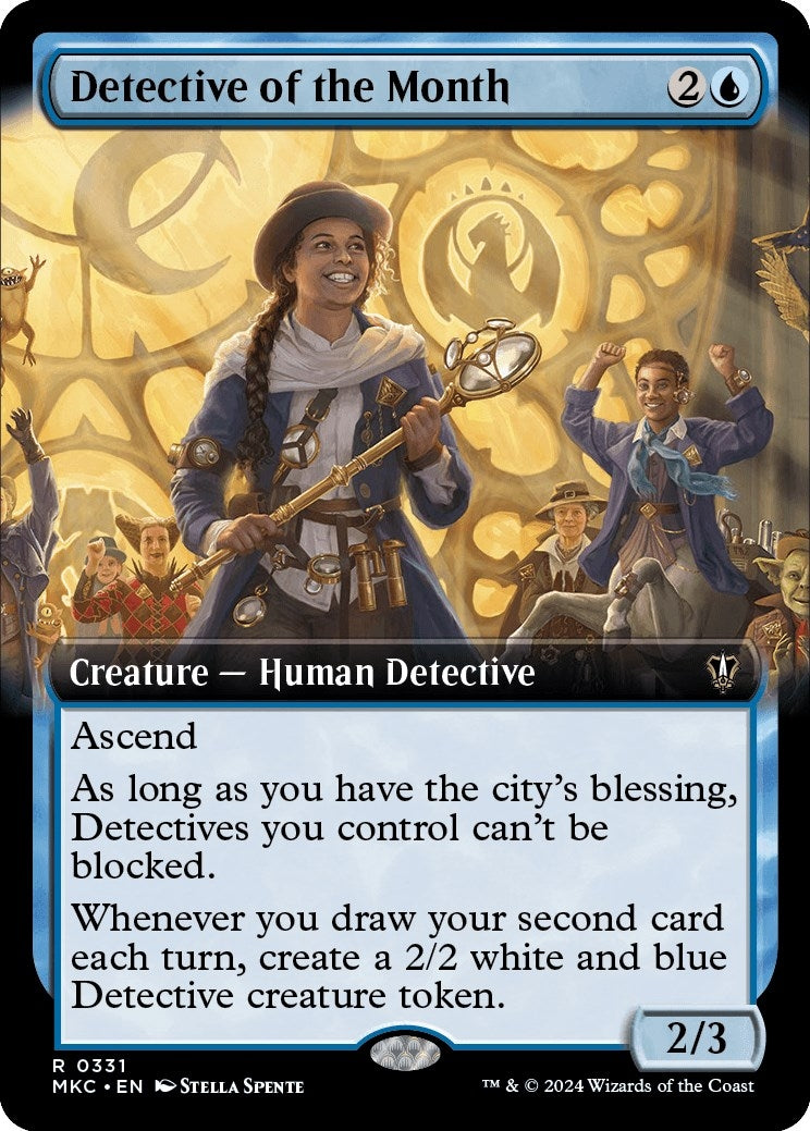 Image for Detective of the Month (Extended Art) (331) (MKC) - Magic: The Gathering
