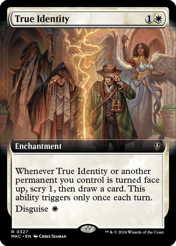Image for True Identity (Extended Art) (327) (MKC) - Magic: The Gathering