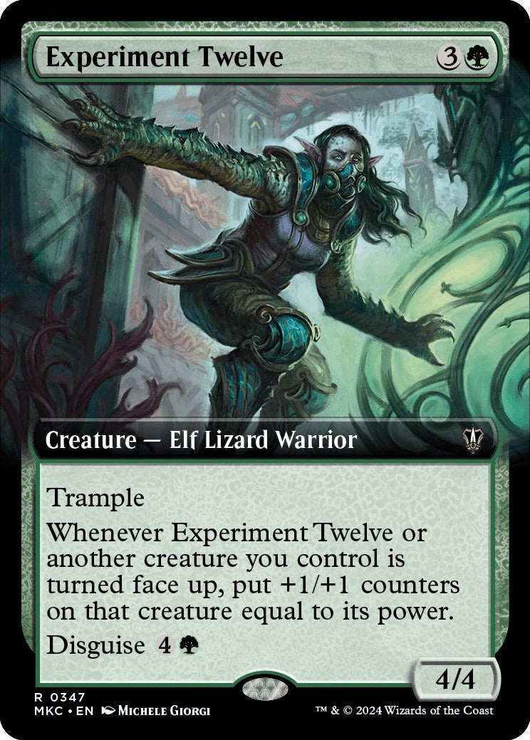 Image for Experiment Twelve (Extended Art) (347) (MKC) - Magic: The Gathering
