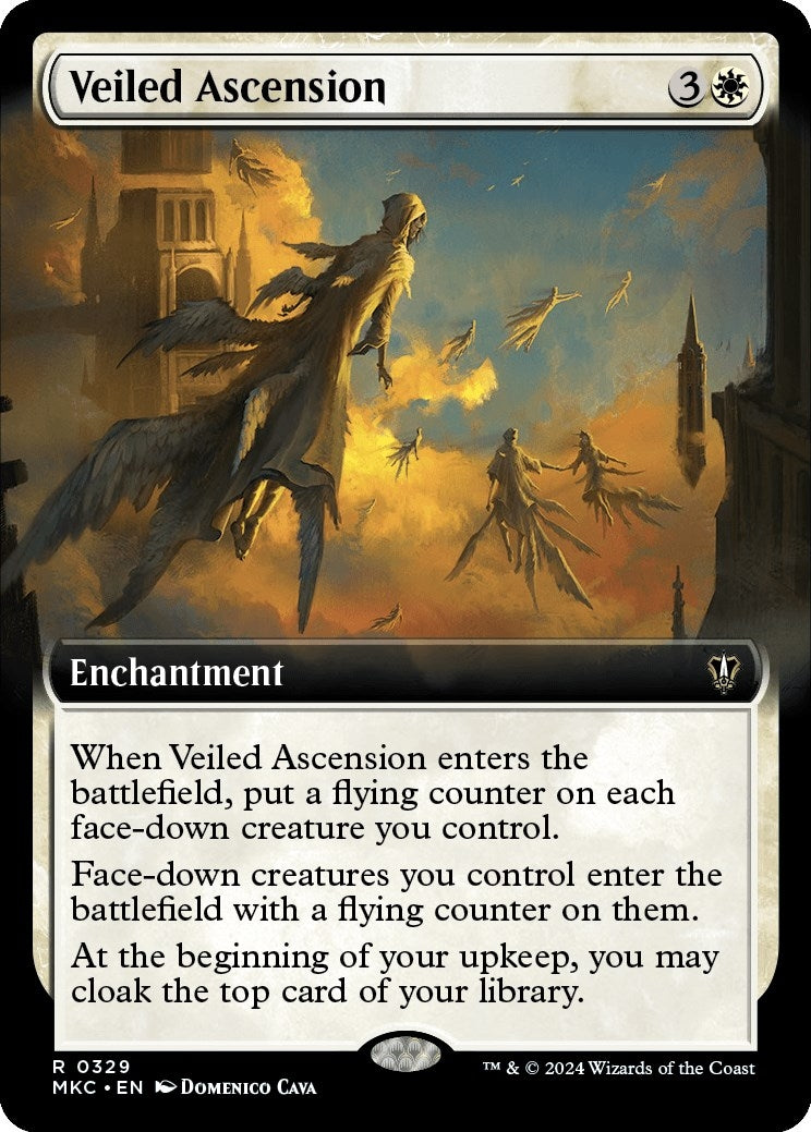 Image for Veiled Ascension (Extended Art) (329) (MKC) - Magic: The Gathering
