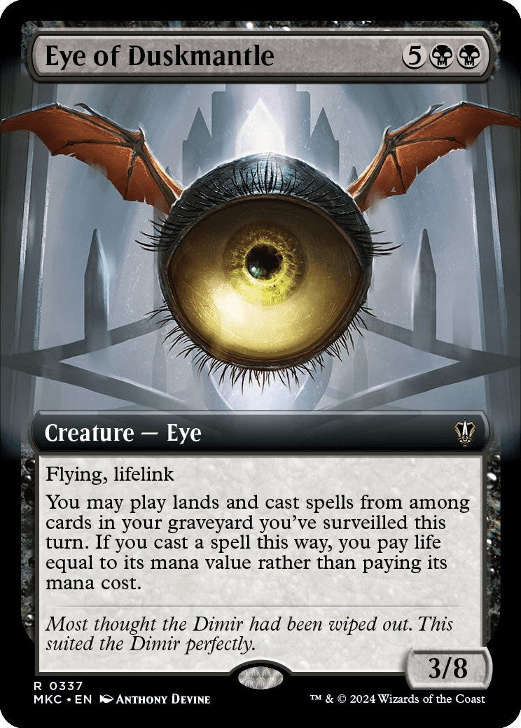 Image for Eye of Duskmantle (Extended Art) (337) (MKC) - Magic: The Gathering