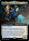 Image for Mirko, Obsessive Theorist (Extended Art) (316) (MKC) - Magic: The Gathering