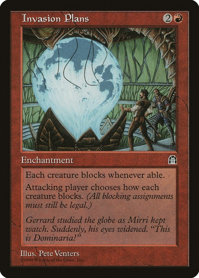 Image for Invasion Plans (STH) - Magic: The Gathering