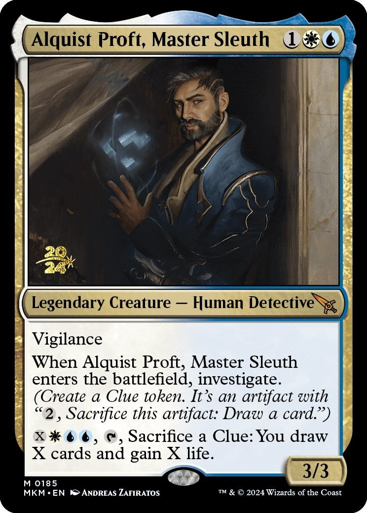 Image for Alquist Proft, Master Sleuth (185) (PRE) - Magic: The Gathering