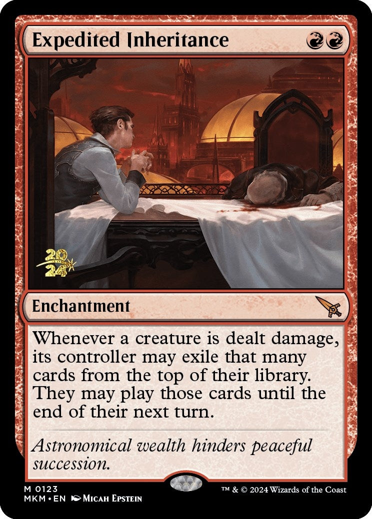 Image for Expedited Inheritance (123) (PRE) - Magic: The Gathering