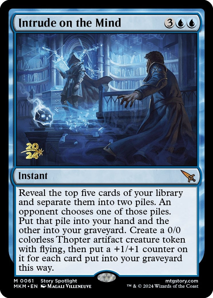 Image for Intrude on the Mind (61) (PRE) - Magic: The Gathering
