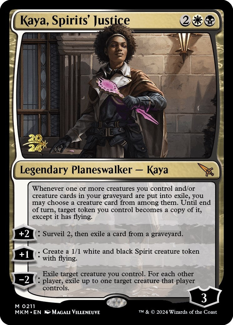 Image for Kaya, Spirits' Justice (211) (PRE) - Magic: The Gathering