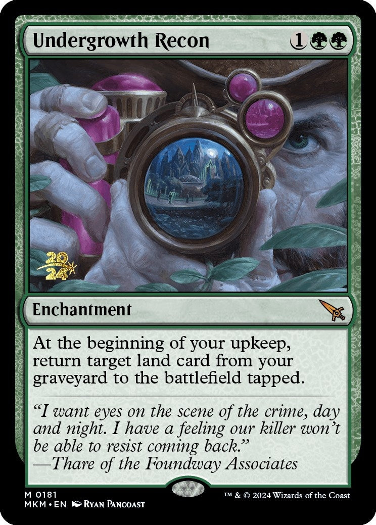 Image for Undergrowth Recon (181) (PRE) - Magic: The Gathering