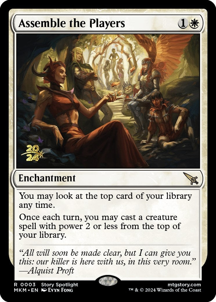 Image for Assemble the Players (3) (PRE) - Magic: The Gathering
