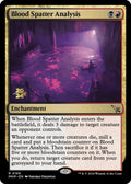 Image for Blood Spatter Analysis (189) (PRE) - Magic: The Gathering
