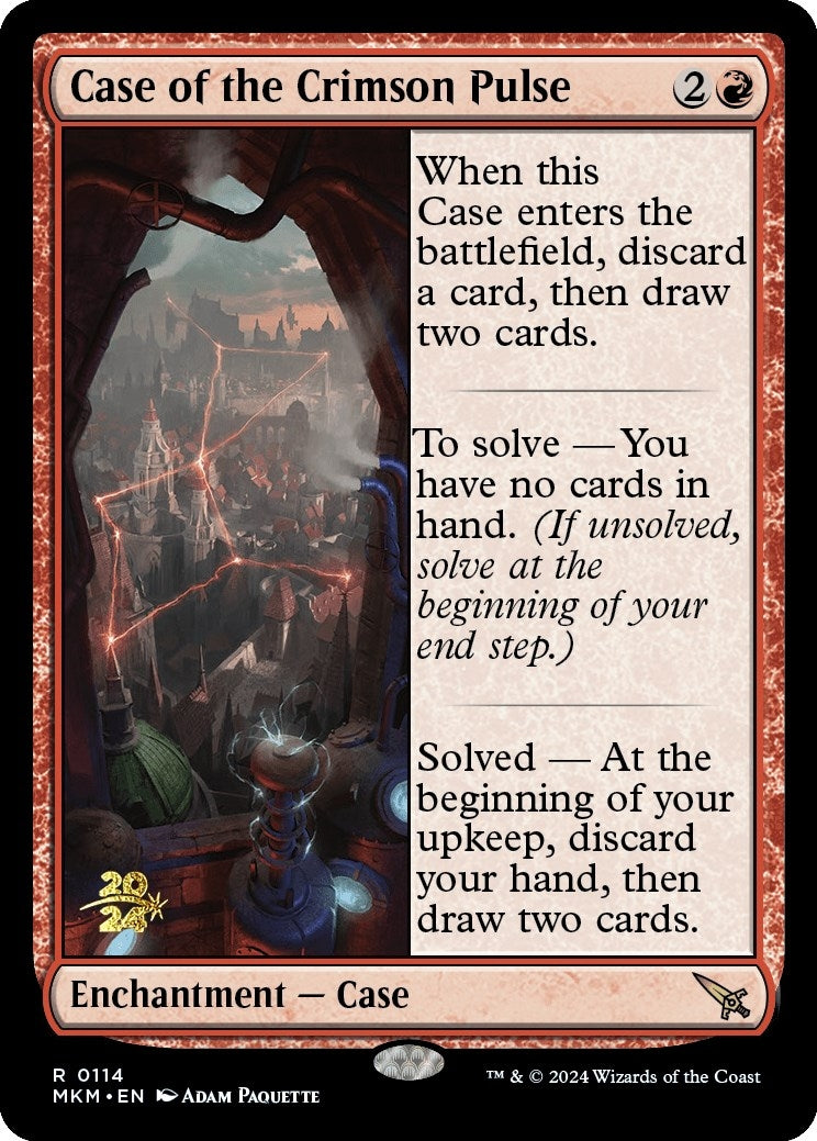 Image for Case of the Crimson Pulse (114) (PRE) - Magic: The Gathering