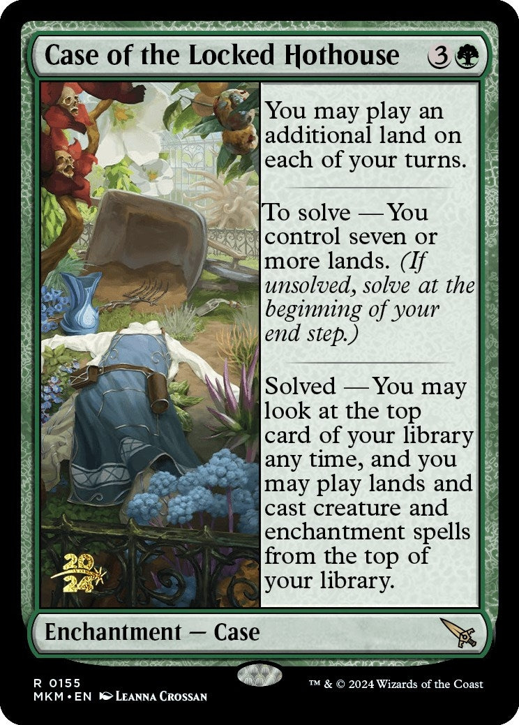 Image for Case of the Locked Hothouse (155) (PRE) - Magic: The Gathering