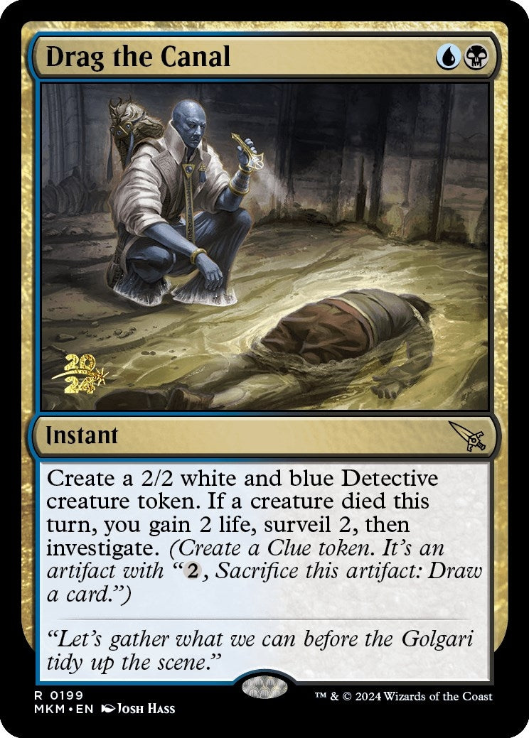Image for Drag the Canal (199) (PRE) - Magic: The Gathering