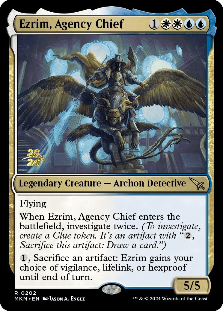 Image for Ezrim, Agency Chief (202) (PRE) - Magic: The Gathering