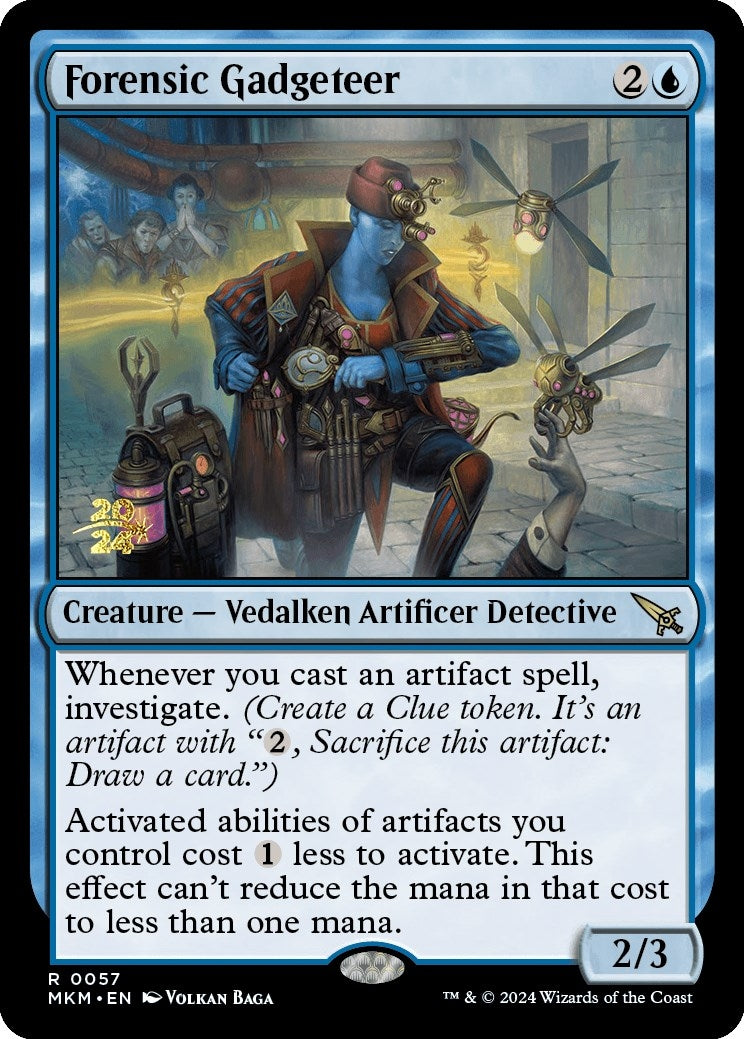 Image for Forensic Gadgeteer (57) (PRE) - Magic: The Gathering