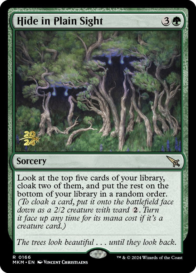 Image for Hide in Plain Sight (166) (PRE) - Magic: The Gathering