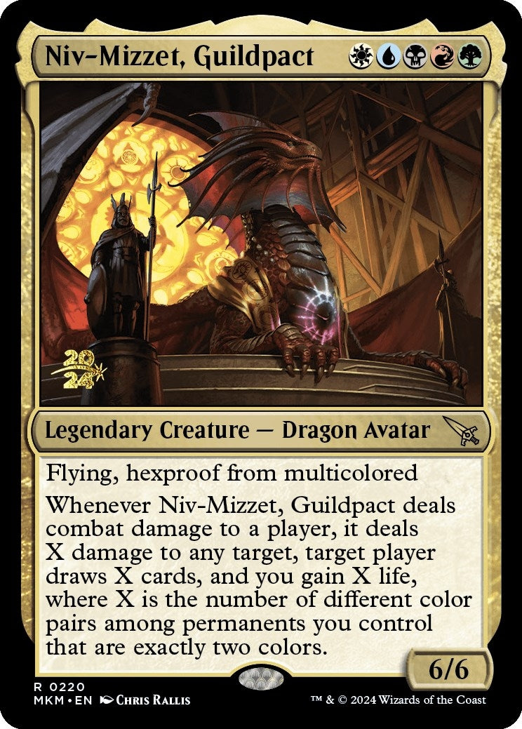 Image for Niv-Mizzet, Guildpact (220) (PRE) - Magic: The Gathering