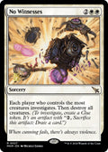 Image for No Witnesses (27) (PRE) - Magic: The Gathering