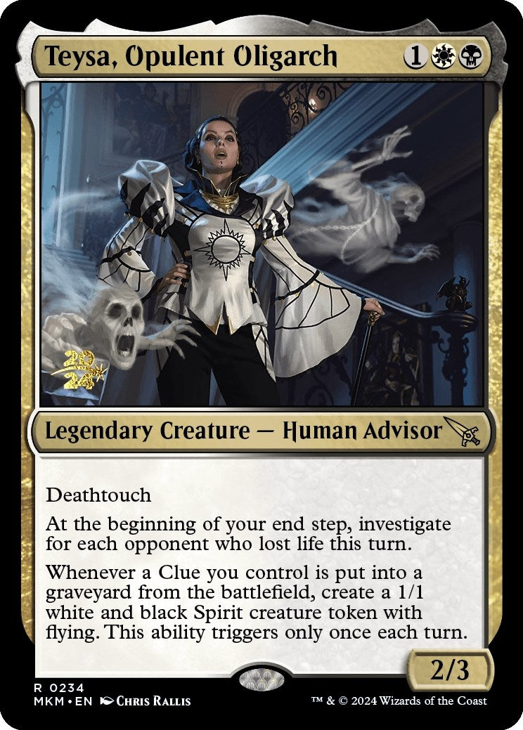 Image for Teysa, Opulent Oligarch (234) (PRE) - Magic: The Gathering