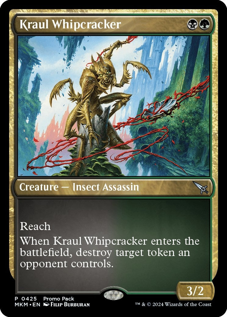 Image for Kraul Whipcracker (425) (PPMKM) - Magic: The Gathering