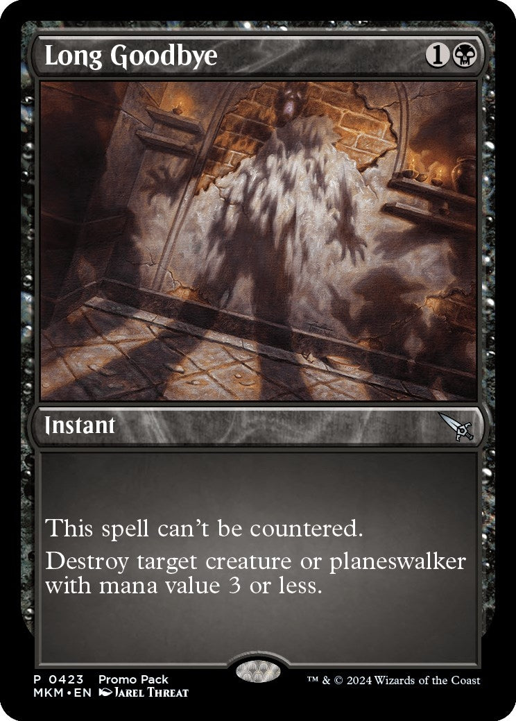Image for Long Goodbye (423) (PPMKM) - Magic: The Gathering