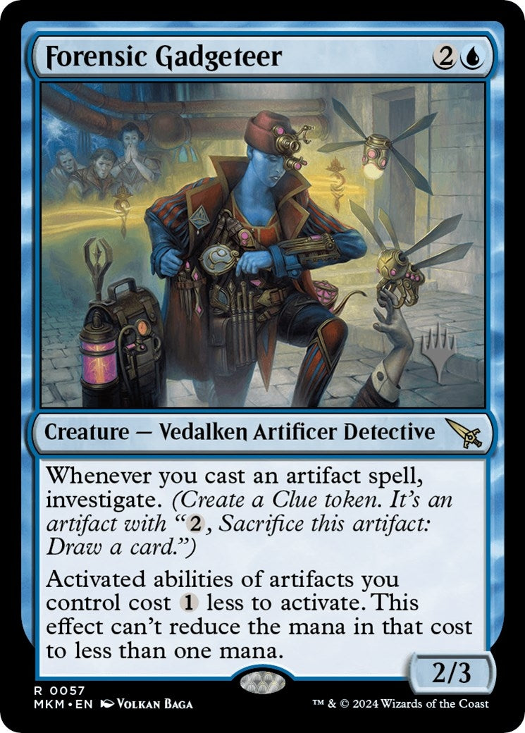 Image for Forensic Gadgeteer (57) (PPMKM) - Magic: The Gathering