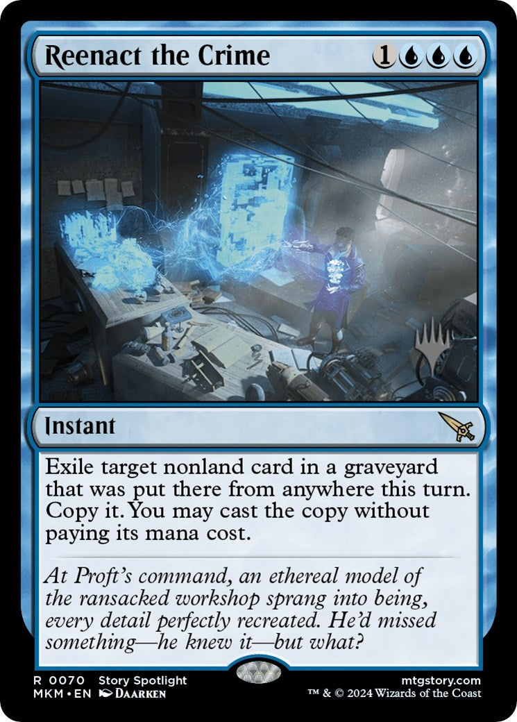 Image for Reenact the Crime (70) (PPMKM) - Magic: The Gathering