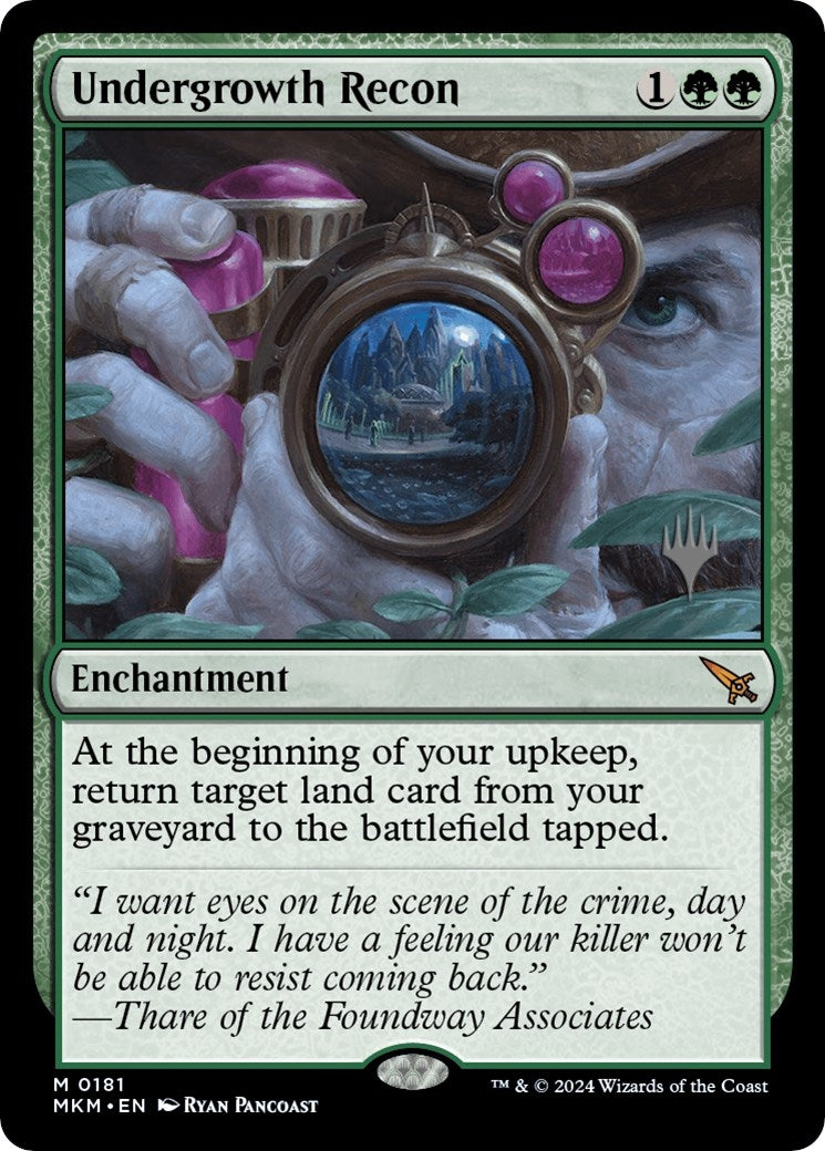 Image for Undergrowth Recon (181) (PPMKM) - Magic: The Gathering