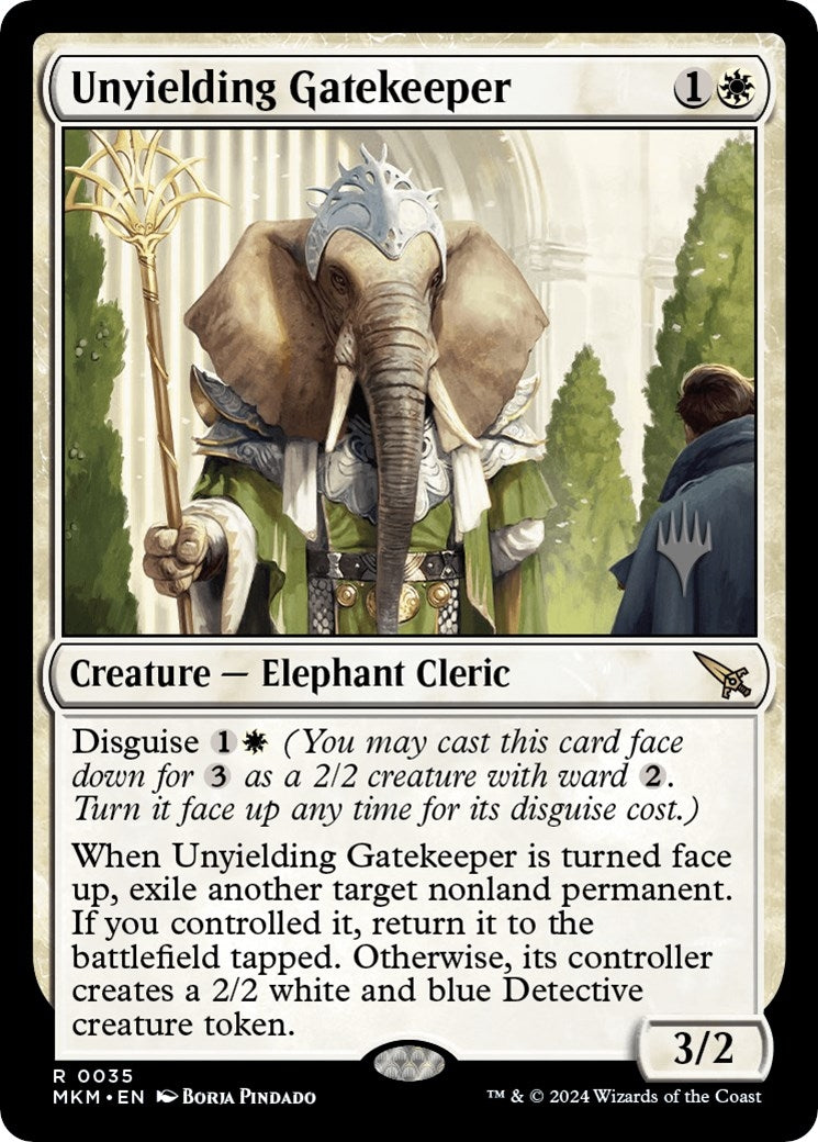 Image for Unyielding Gatekeeper (35) (PPMKM) - Magic: The Gathering