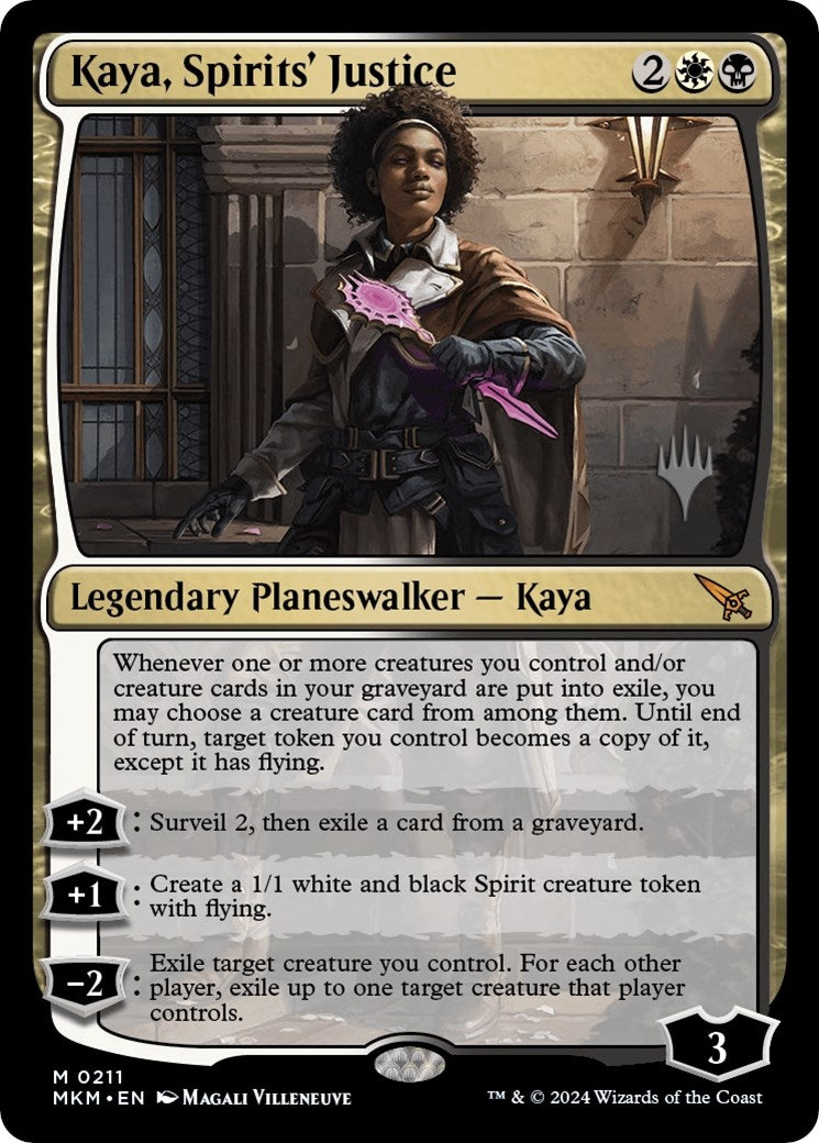Image for Kaya, Spirits' Justice (211) (PPMKM) - Magic: The Gathering