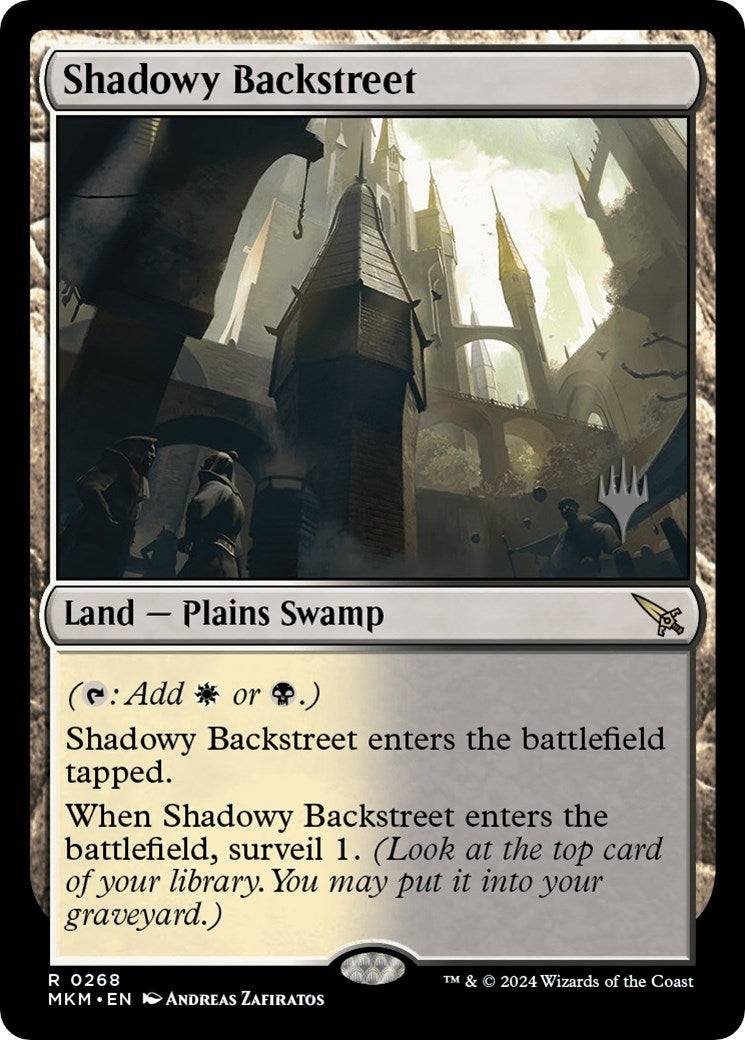 Image for Shadowy Backstreet (268) (PPMKM) - Magic: The Gathering