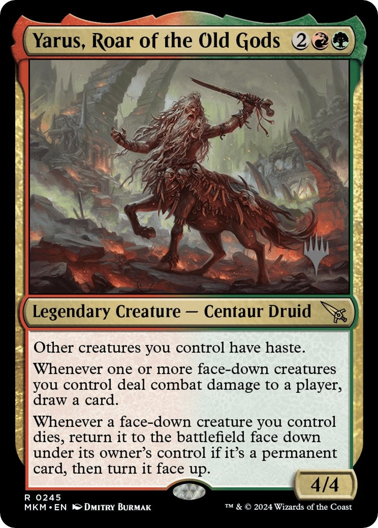 Image for Yarus, Roar of the Old Gods (245) (PPMKM) - Magic: The Gathering