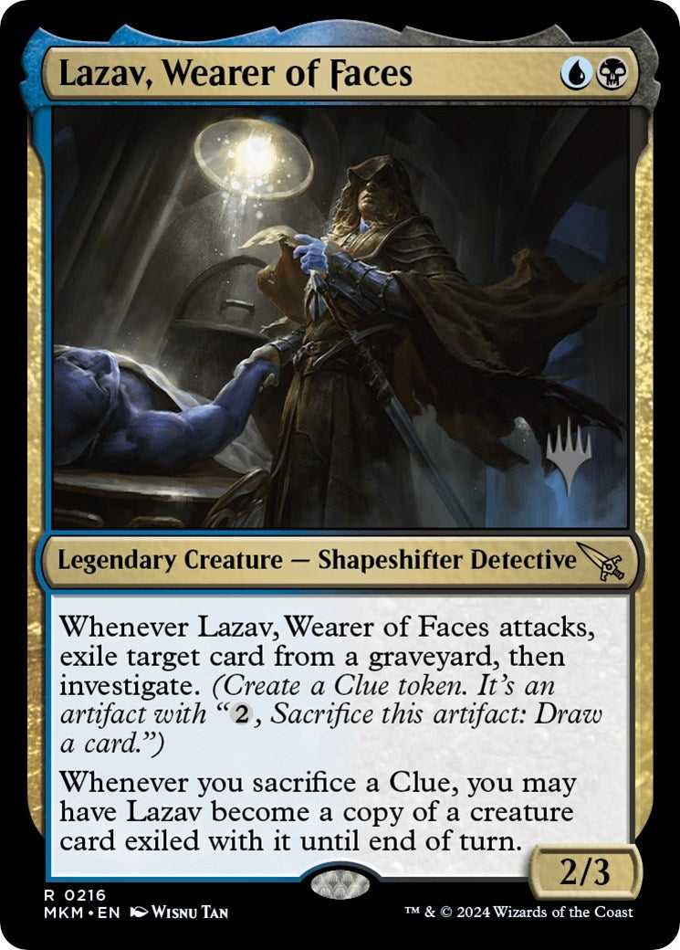 Image for Lazav, Wearer of Faces (216) (PPMKM) - Magic: The Gathering