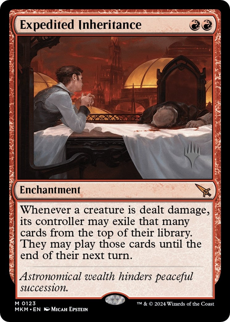 Image for Expedited Inheritance (123) (PPMKM) - Magic: The Gathering