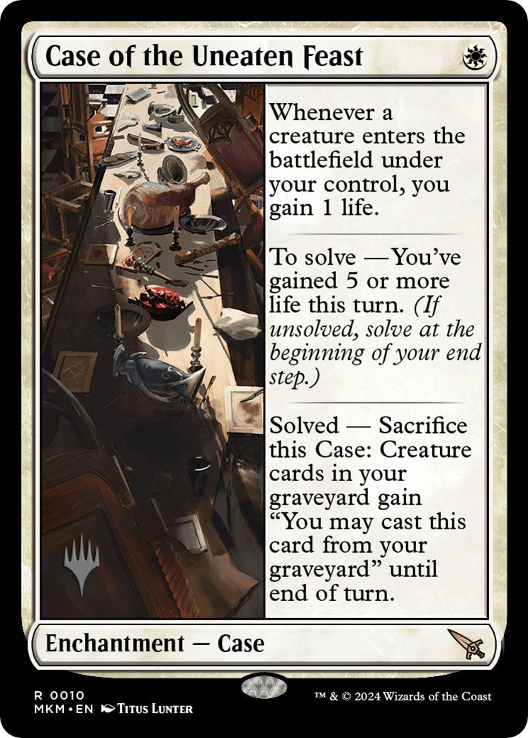 Image for Case of the Uneaten Feast (10) (PPMKM) - Magic: The Gathering