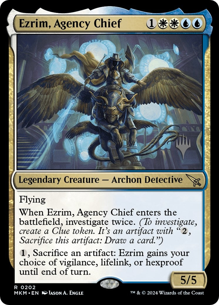 Image for Ezrim, Agency Chief (202) (PPMKM) - Magic: The Gathering