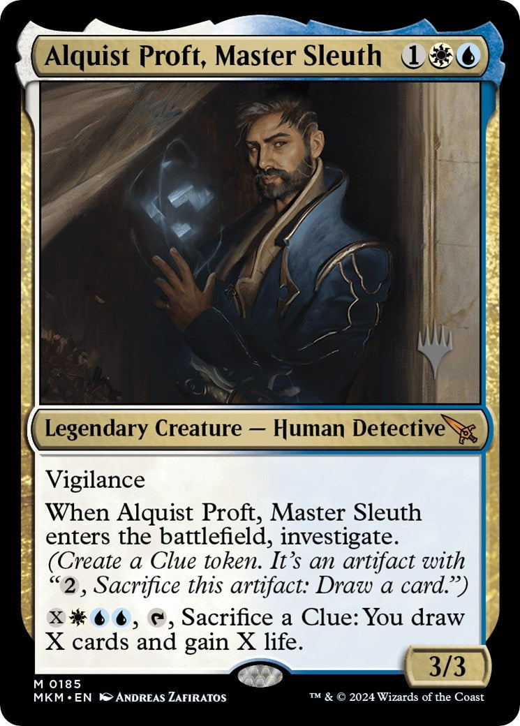Image for Alquist Proft, Master Sleuth (185) (PPMKM) - Magic: The Gathering