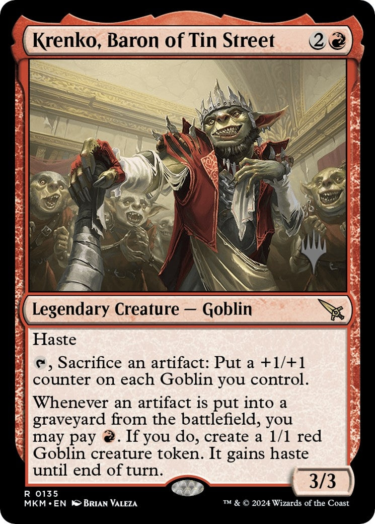 Image for Krenko, Baron of Tin Street (135) (PPMKM) - Magic: The Gathering