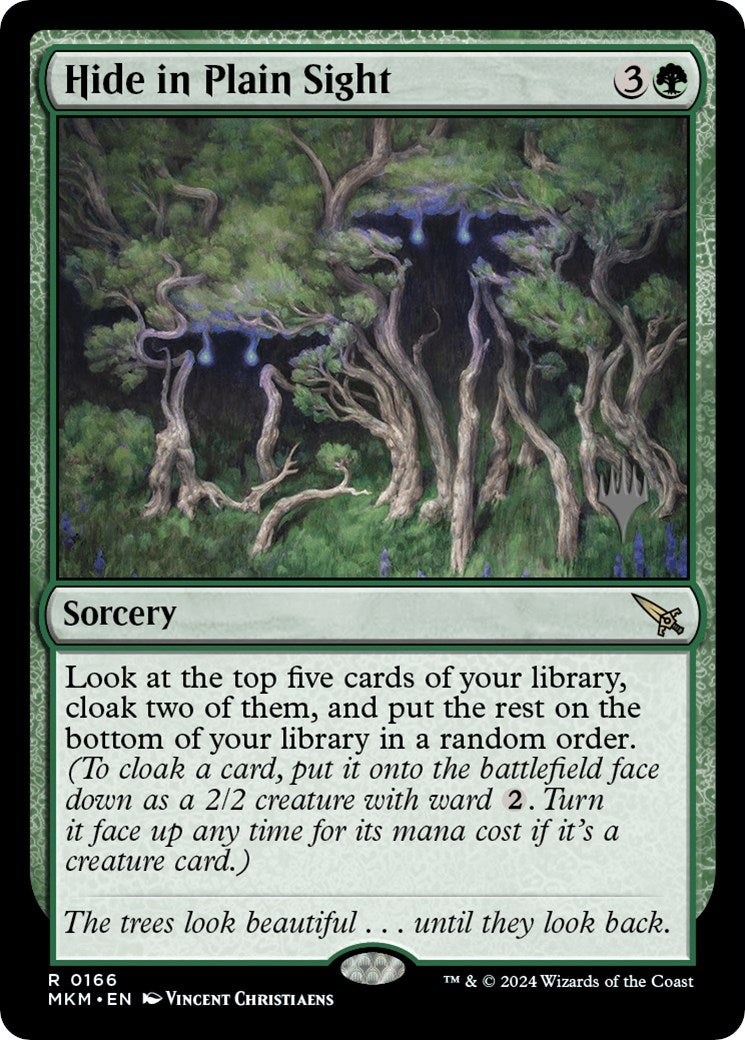 Image for Hide in Plain Sight (166) (PPMKM) - Magic: The Gathering