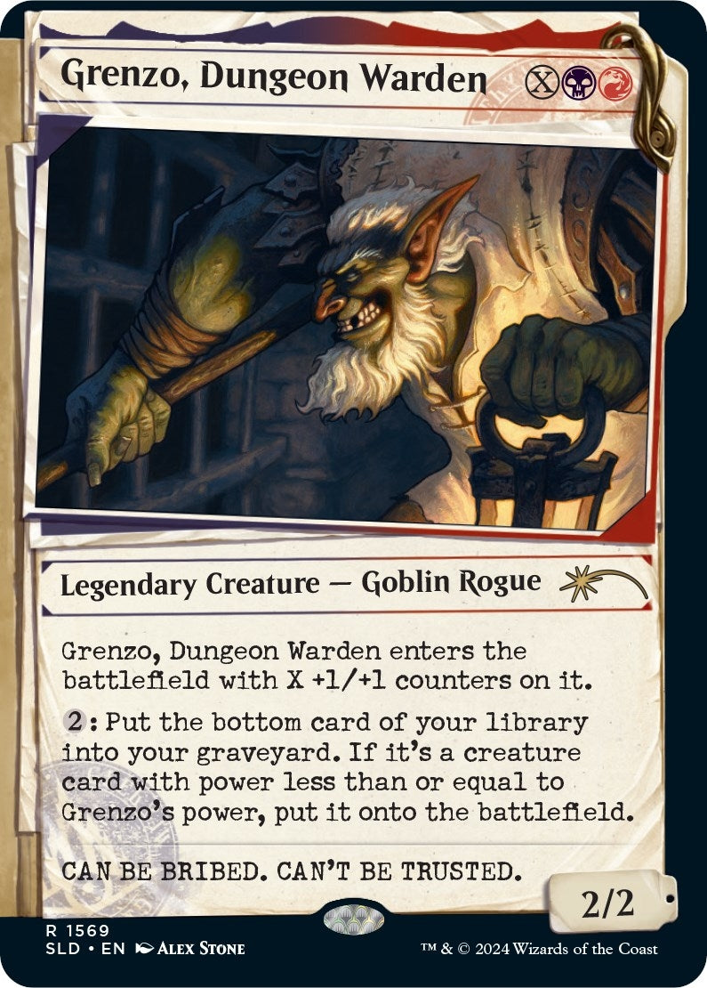 Image for Grenzo, Dungeon Warden (1569) (SLD) - Magic: The Gathering