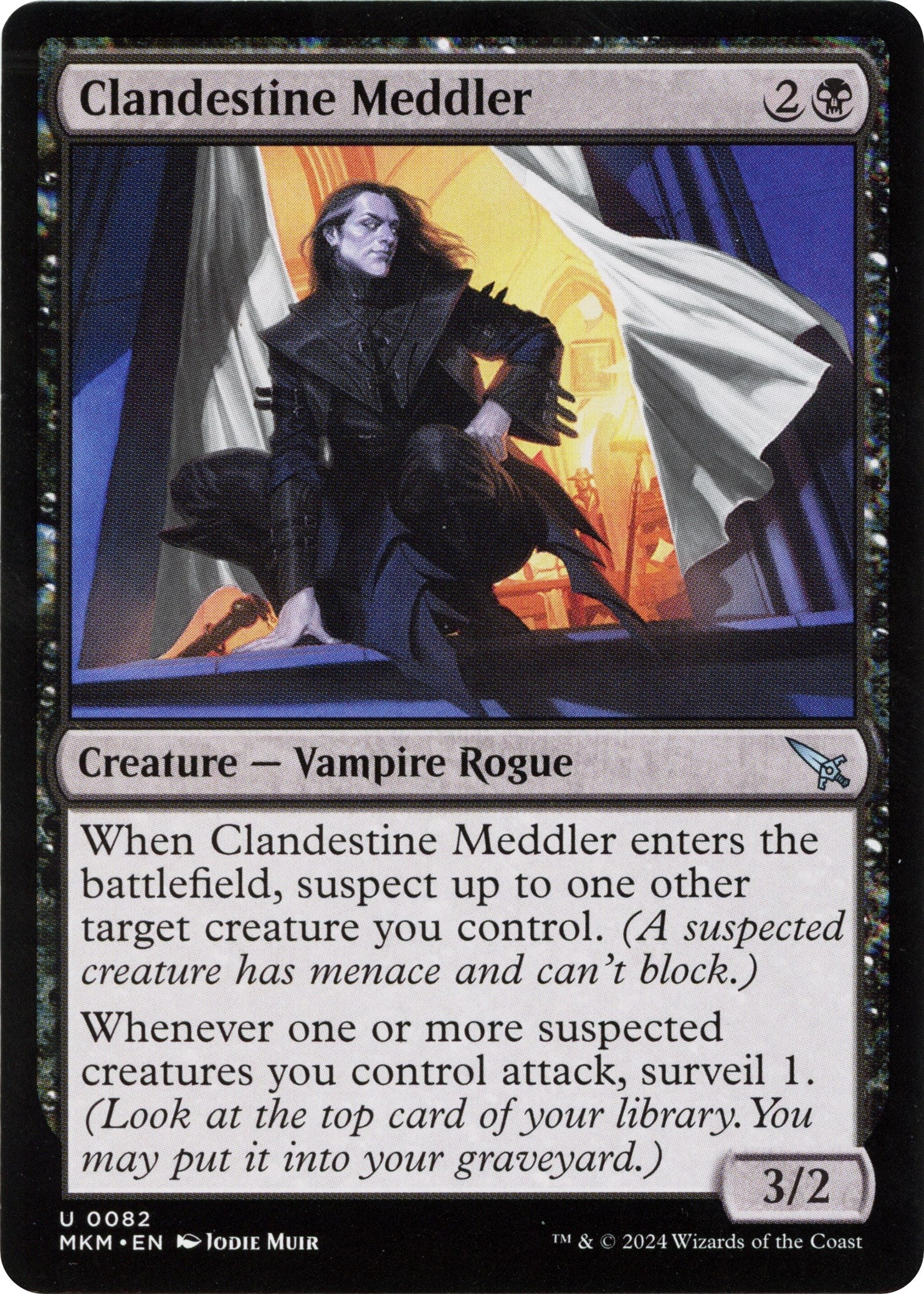 Image for Clandestine Meddler (b) (82) (MKM) - Magic: The Gathering